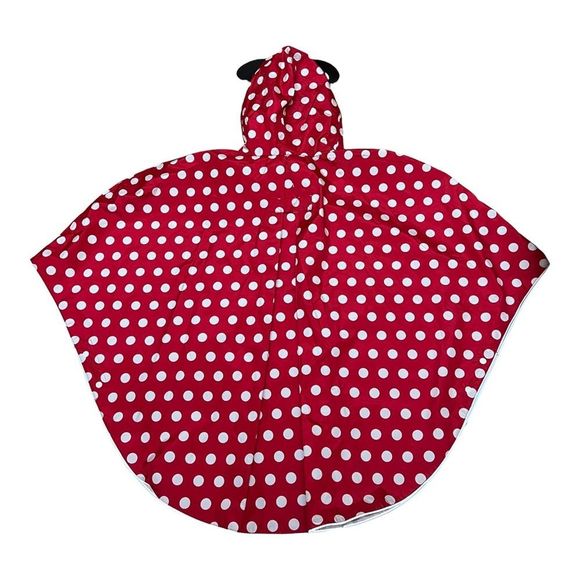 Disney Parks Rain Poncho Minnie OR Mickey Reflective Jacket Packable Coat - Picture 12 of 15